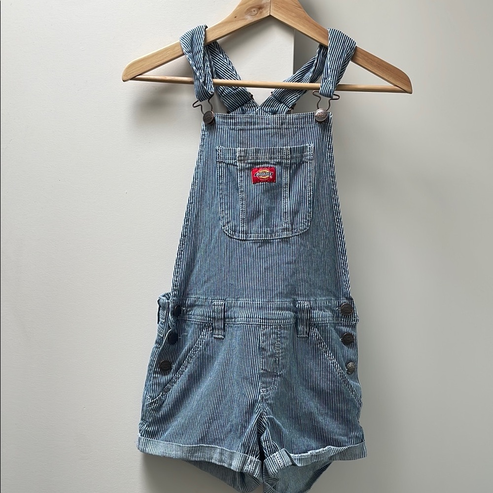 Dickies Blue Pinstripe Overalls